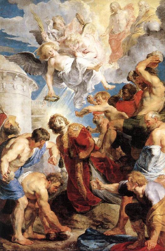 RUBENS, Pieter Pauwel The Martyrdom of St Stephen France oil painting art